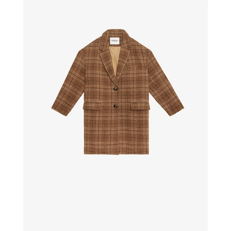 Manteau Limiza - Femme - Caramel - Taille36 - Marant Étoile
