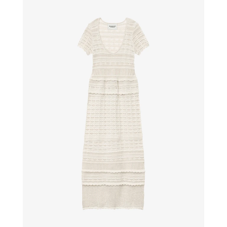 Robe Aurore - Femme - Écru - Taille34 - Marant Étoile