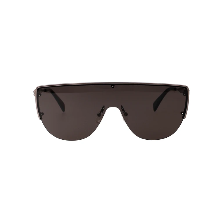 Alexander McQueen Am0457s 001 Ruthenium Grey Metal Sunglasses - Men