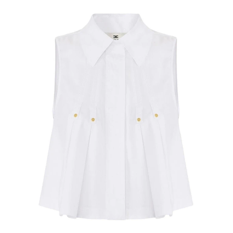 Elisabetta Franchi Chemise - Blanc