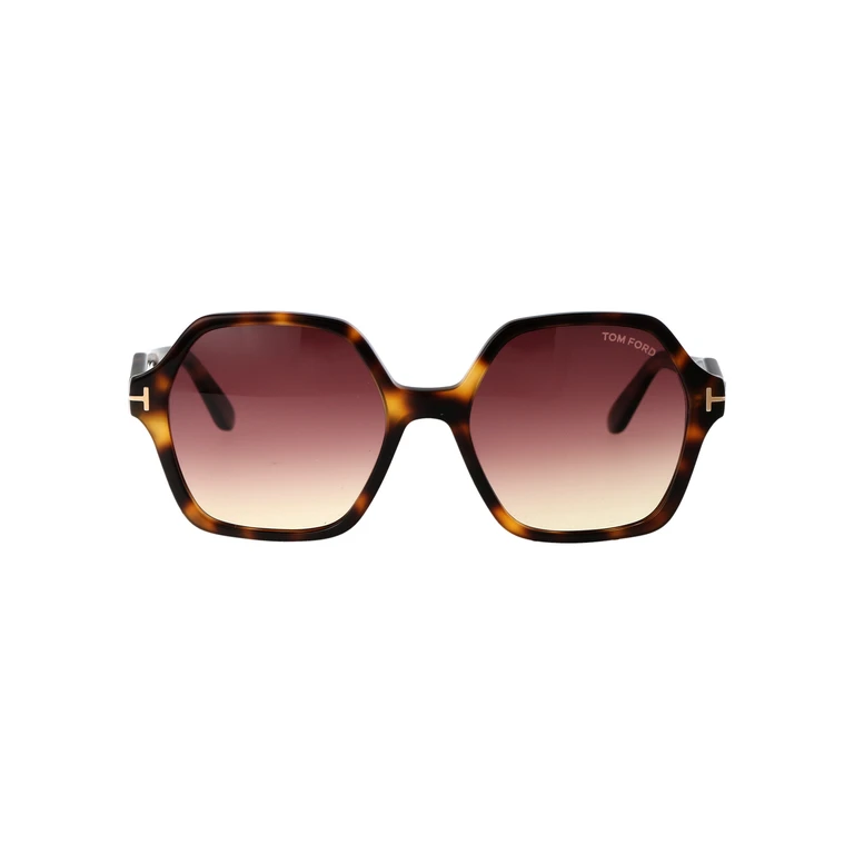 Tom Ford Romy 53z Avana Bionda / Specchiato Acetate Sunglasses - Women