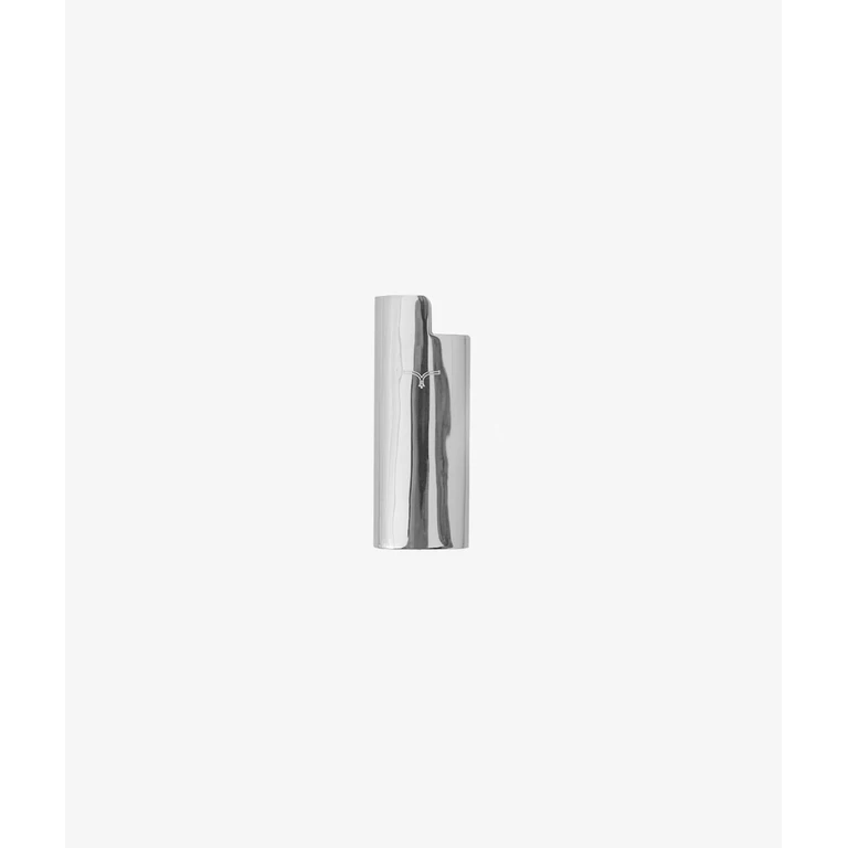 Larusmiani Clichy Lighter Cover - S Silver Lighters - Unisex