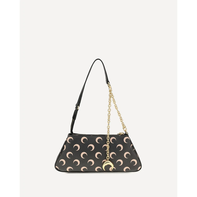 MARINE SERRE Moon motif Shoulder Bag Female UNI