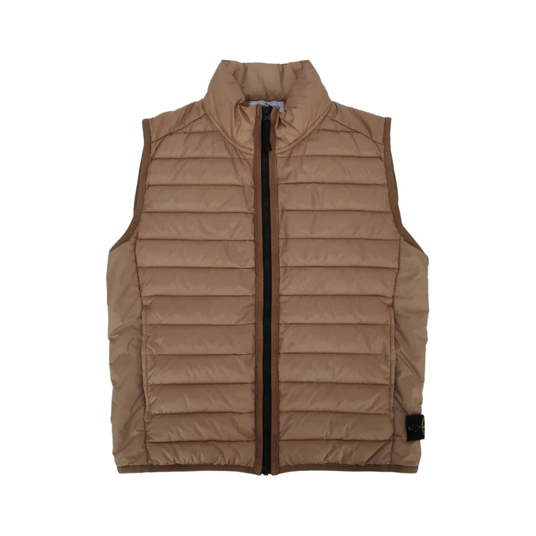 Stone Island Kids Vest Dovegrey Giacche E Gilet
