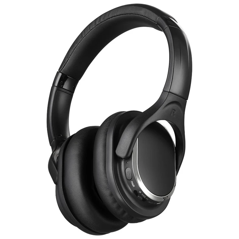 i Live Wireless RF Headphones with Base - Black