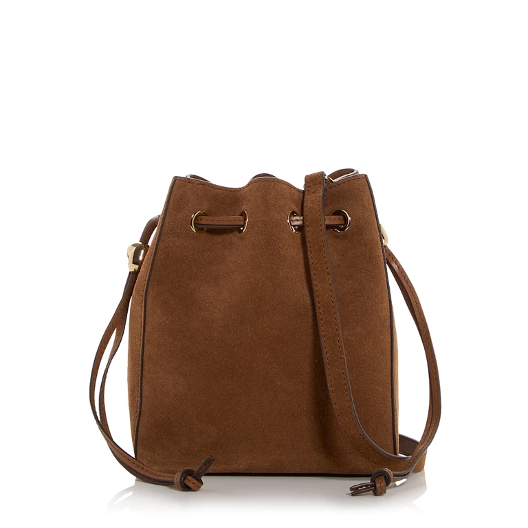 Madewell Drawstring Suede Crossbody Bag