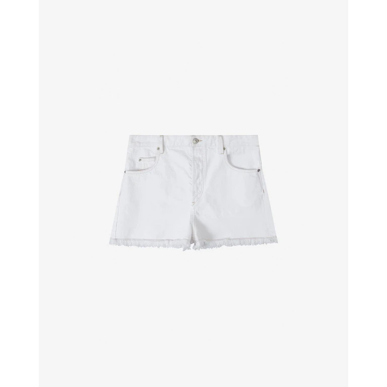 Short Lesia - Femme - Blanc - Taille38 - Isabel Marant