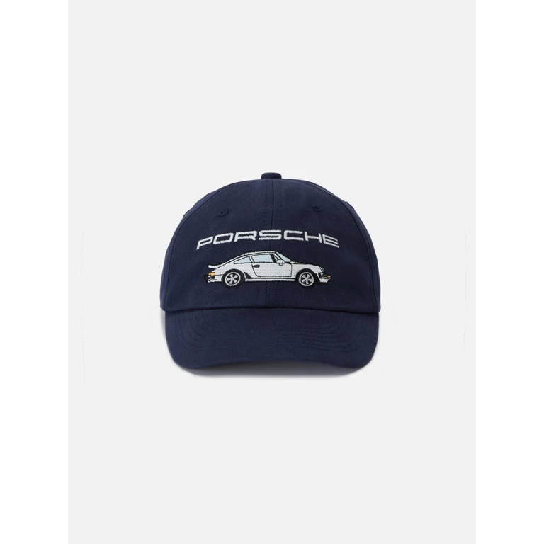 Mc2 Saint Barth Cotton Ball Cap Baseball Jr With Porsche Carrera Rs Embroidery Special Edition Blue Hat - Unisex