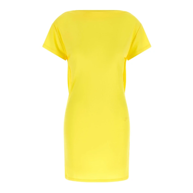 Jacquemus Robe Au Genou - Jaune