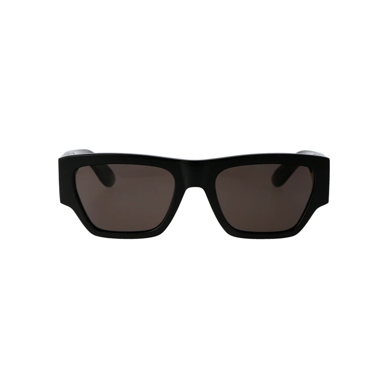 Alexander McQueen Am0393s 001 Black Grey Acetate Sunglasses - Men