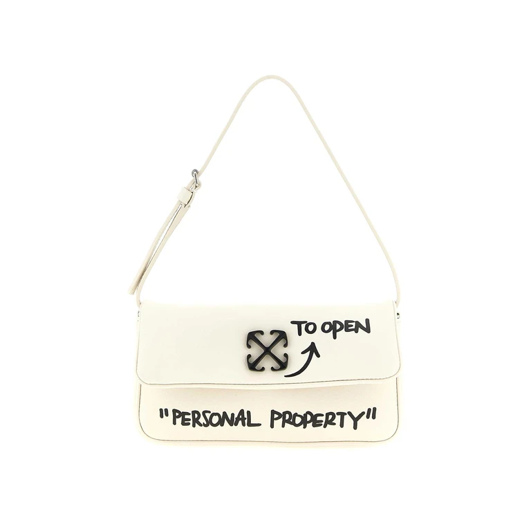 Off-White Sac Porté Épaule - Blanc