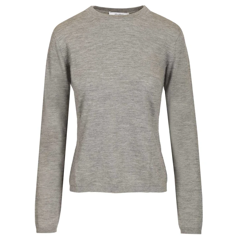 Max Mara Midnight Blue Cashmere Mxpittura Sweater