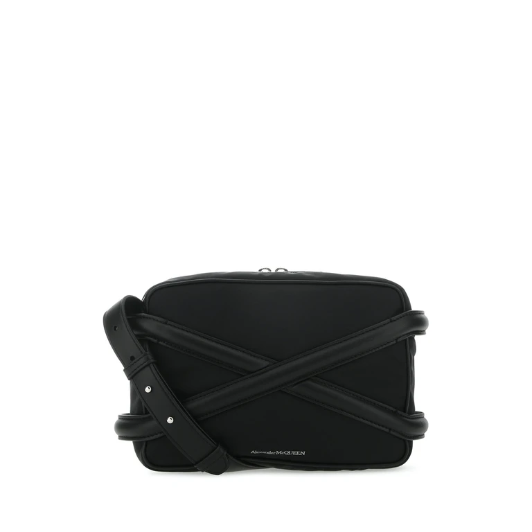 Alexander McQueen 7262921aald 1000 Black Borse A Tracolla