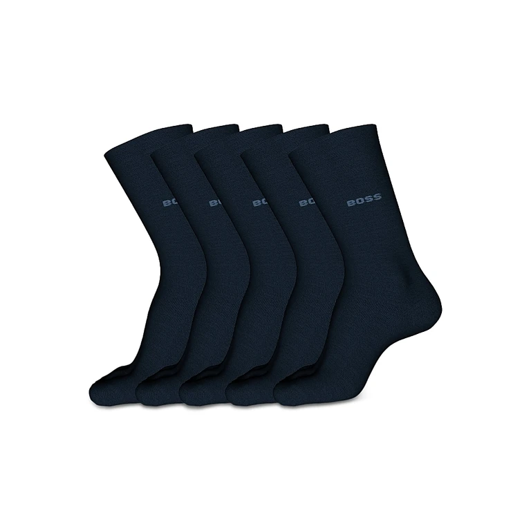 Boss Combed Cotton Blend Socks, Pack of 5