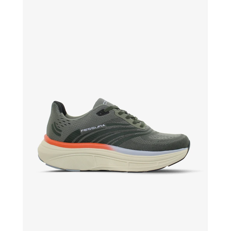 Fessura Italia Speed 01 09 Military Running Sneakers - Men