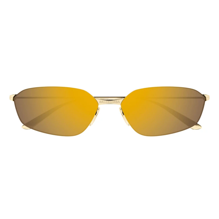 Balenciaga Bb0412s-004 - Gold Metal Sunglasses - Women