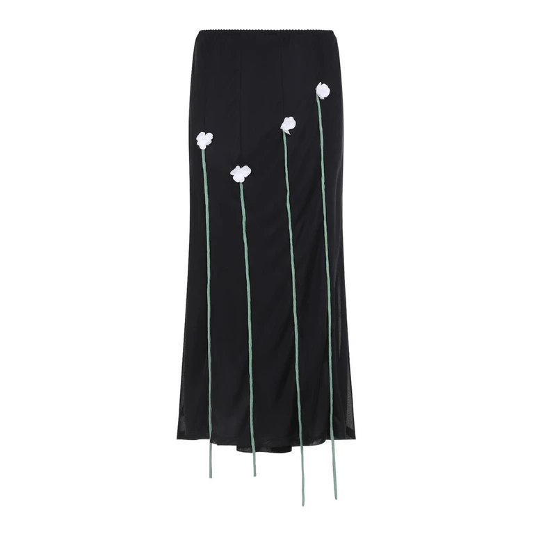 Moschino Jupe Midi - Noir