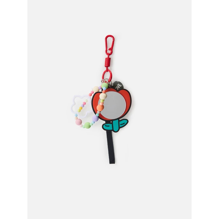 Mc2 Saint Barth Funny Bag Charm With Tulip Red Small Accessories - Unisex