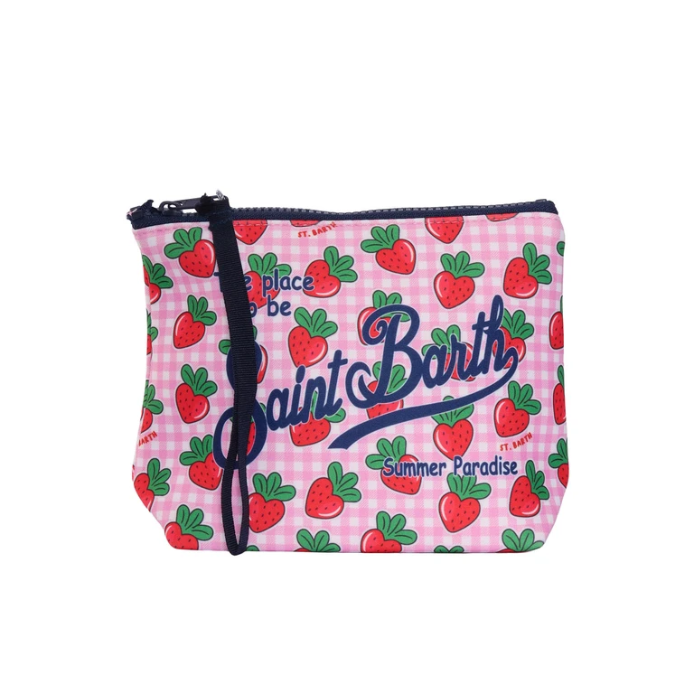 Mc2 Saint Barth Aline-Berry Love 21 Pink Sbr Polyester Handbag