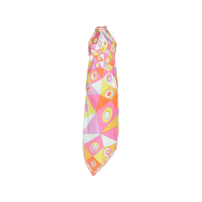 Pucci Geometric-print Midi Dress