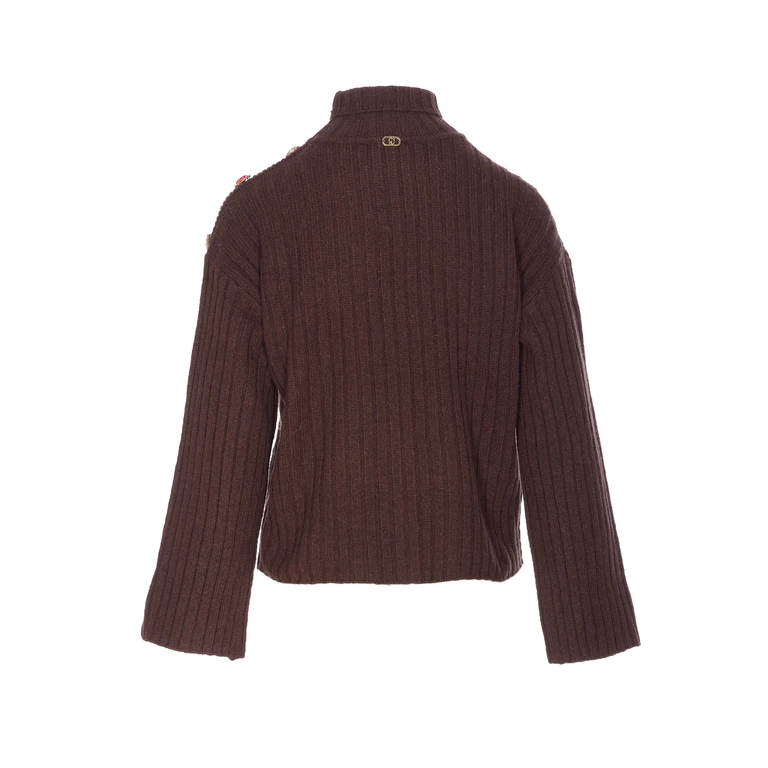 Liu Jo Sweaters Brown Wool - Women