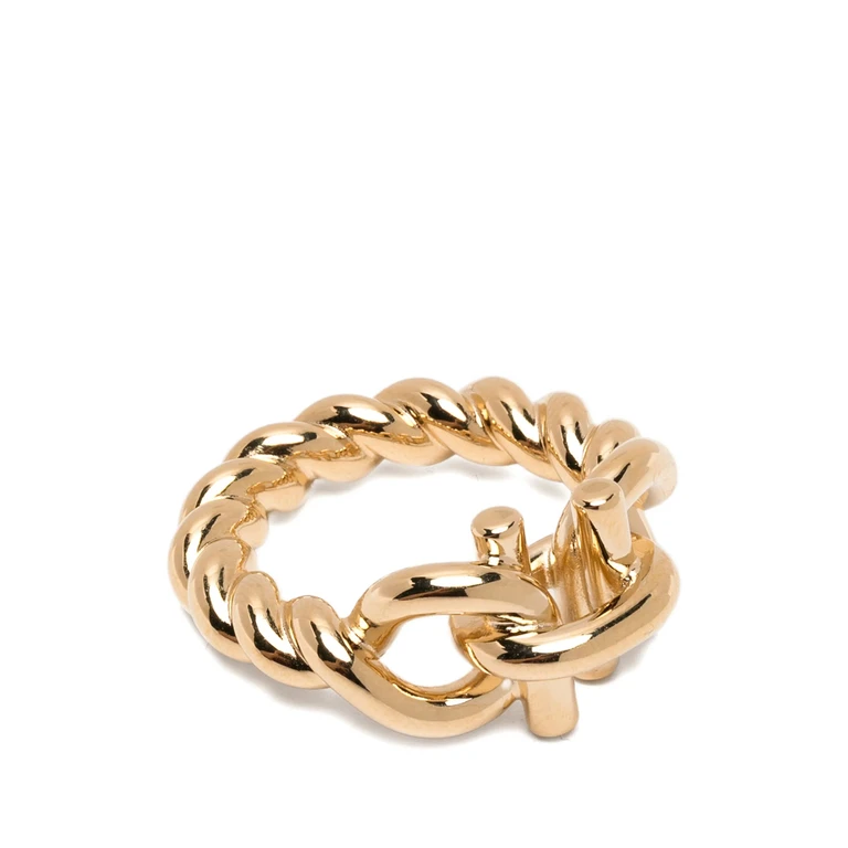 Ferragamo Gancini Chain-link Ring