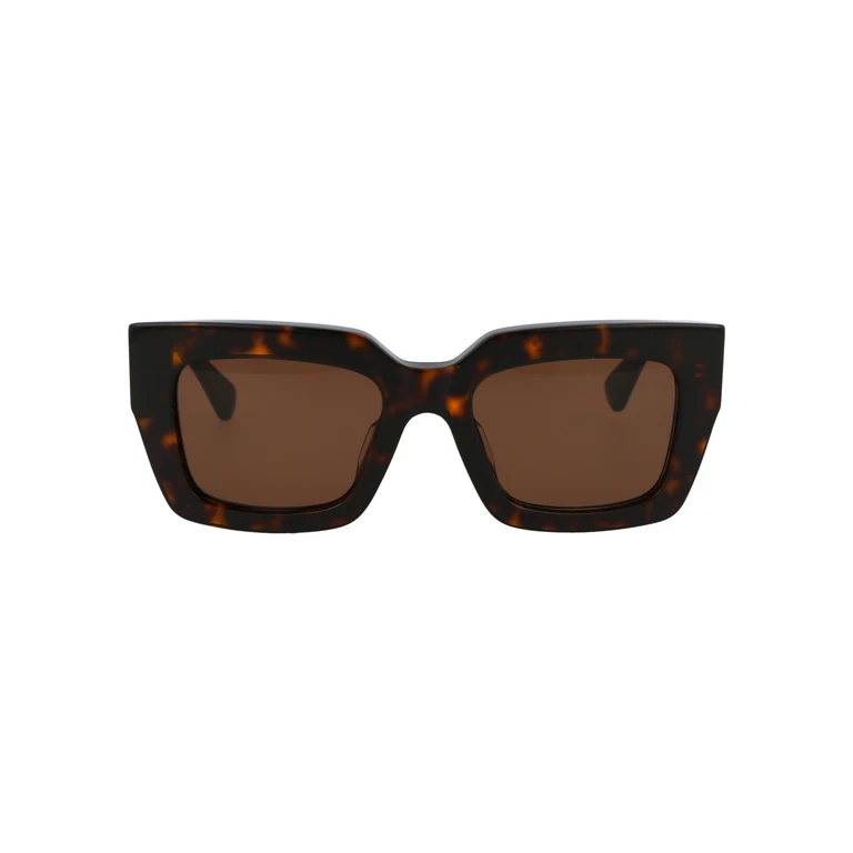Bottega Veneta Bv1212s 002 Havana Brown Acetate Sunglasses - Women
