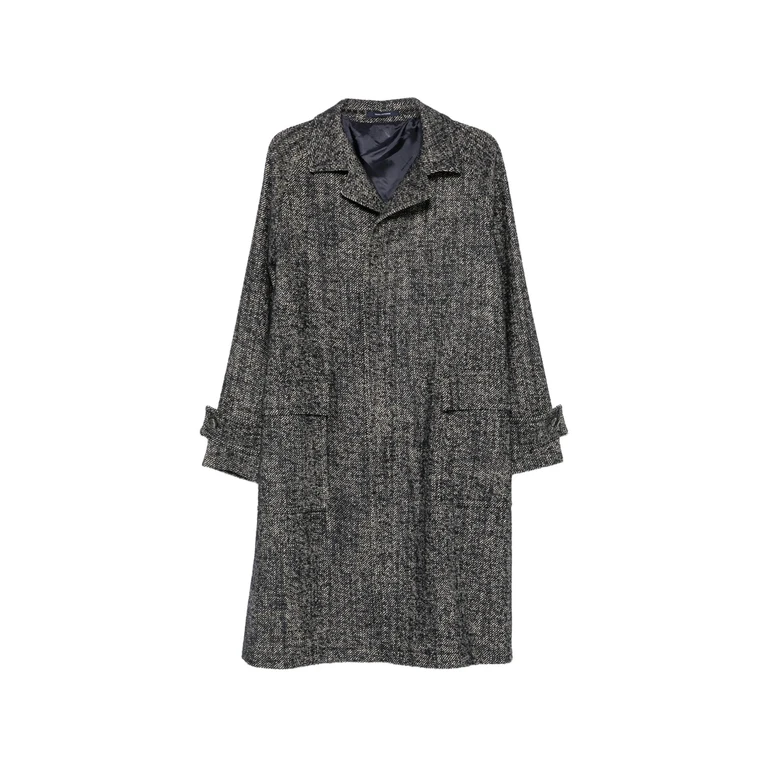 Tagliatore Herringbone-pattern Button-fastening Coat