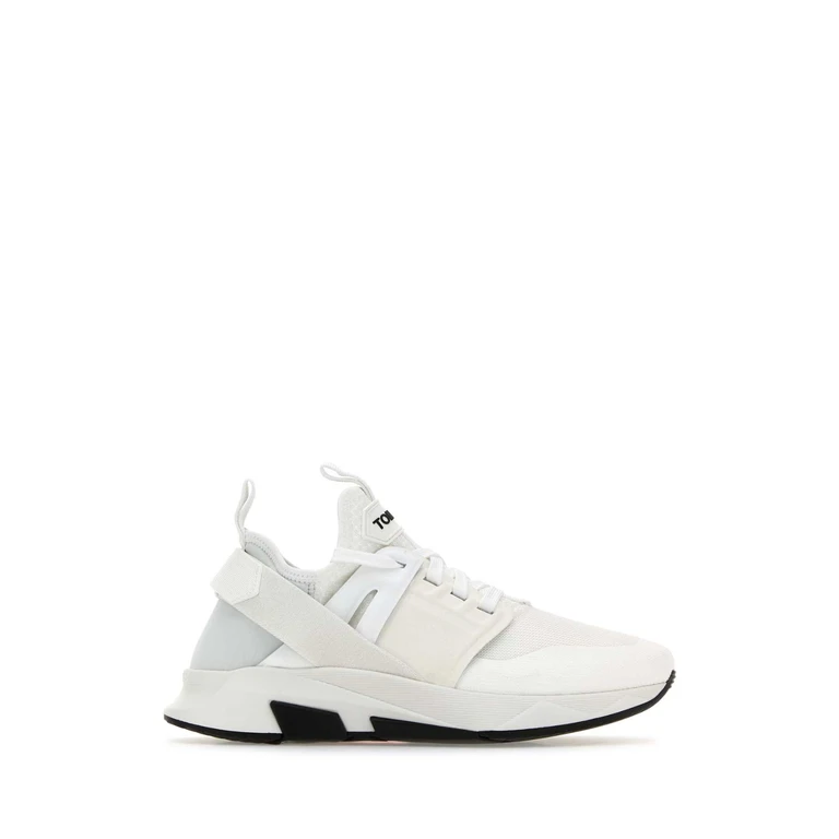 Tom Ford White Jago Sneakers Whiteivory - Men