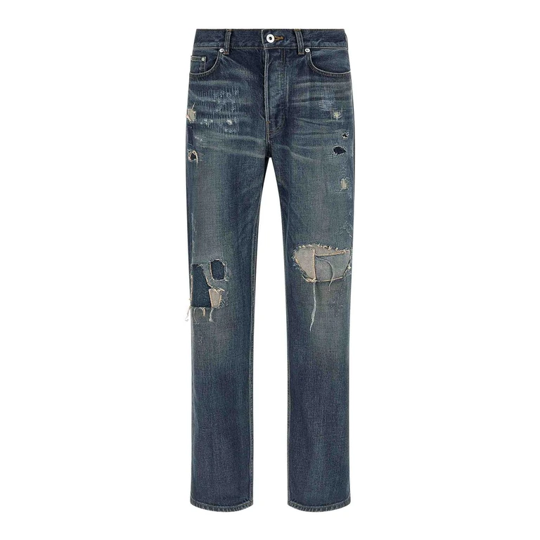 J.W.Anderson Patchwork Straight Leg Jeans