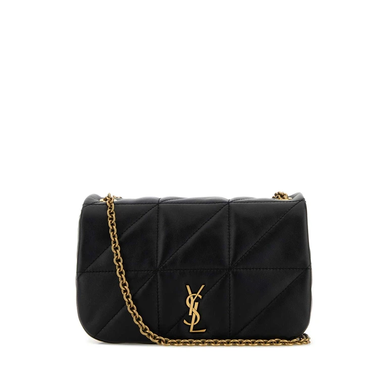 Saint Laurent Black Leather Mini Jamie 4.3 Shoulder Bag Nero Borse A Tracolla - Women