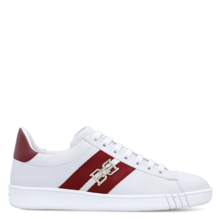 Bally Wiky Leather Low-Top Sneakers