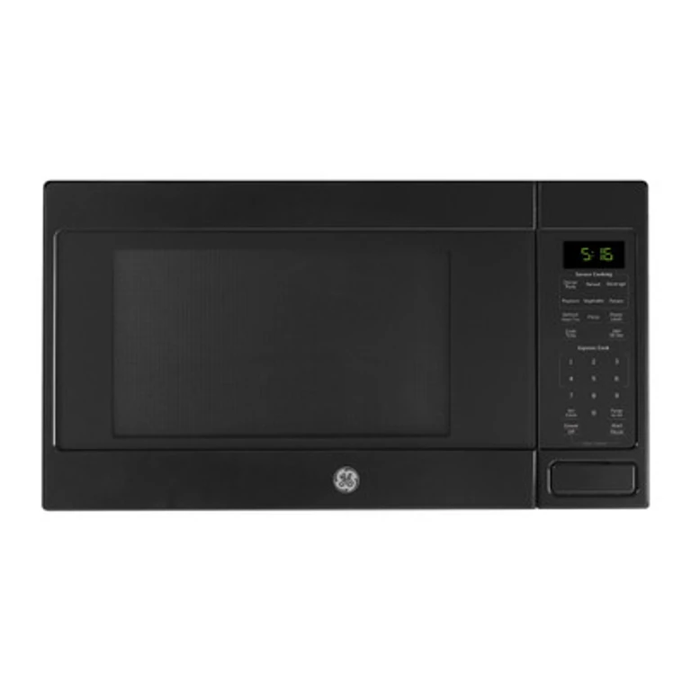 GE® 1.6 Cu. Ft. Countertop Microwave Oven in Black size 12.875 H x 21.75 W x 17.75 D | GCST16S1WBB