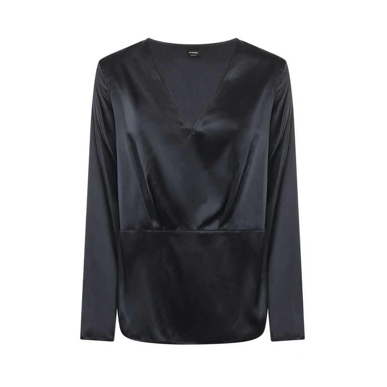 Pinko Frisella Satin Blouse