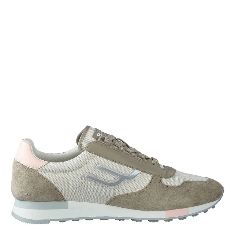 Bally Gavinia Mix Cotton Fabric Low-Top Sneakers, Brand Size 35 ( US Size 4.5 )