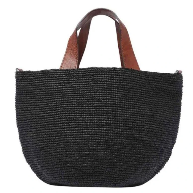 Ibeliv Woven Top-handle Tote