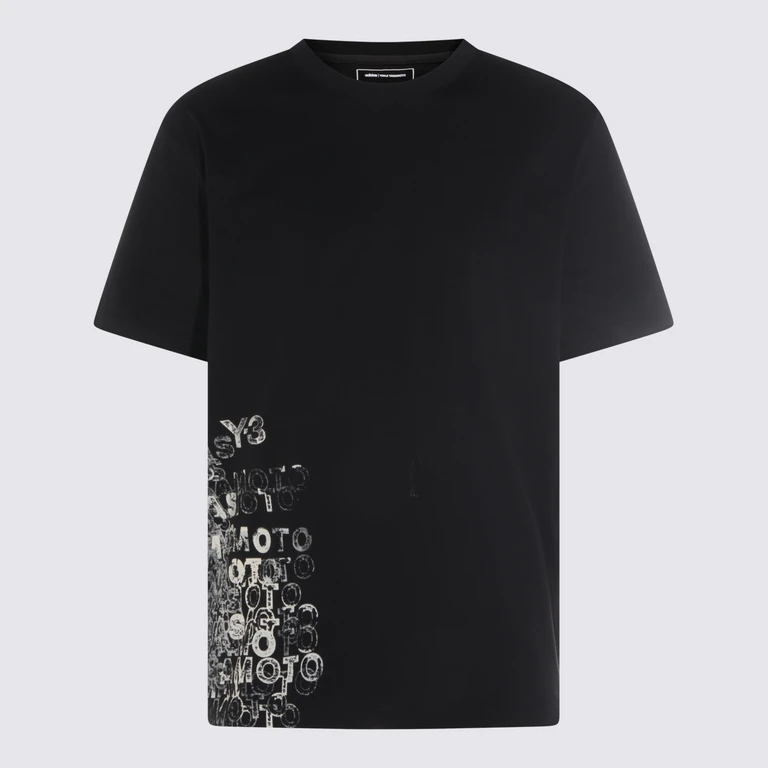 Y-3 T-Shirts And Polos Black _co - Men