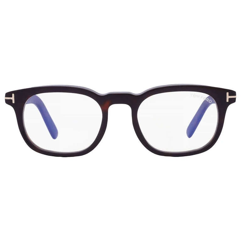 Tom Ford Blue Light Block Square Mens Eyeglasses FT5930-D-B 052 52