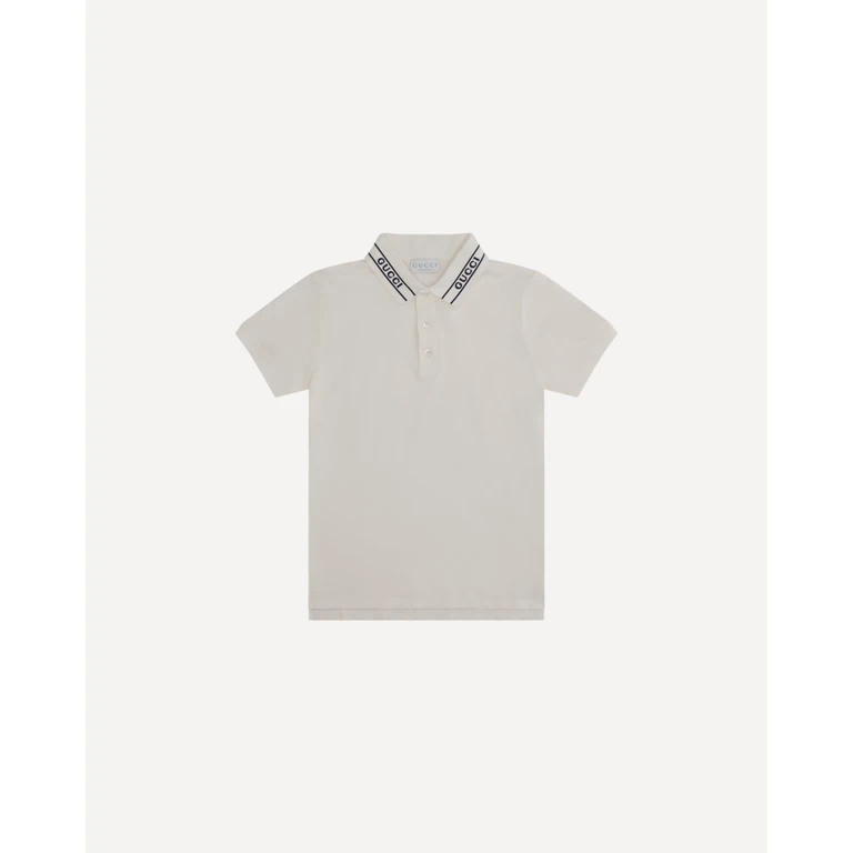 GUCCI Cotton Polo Shirt for boy Boy 8Y