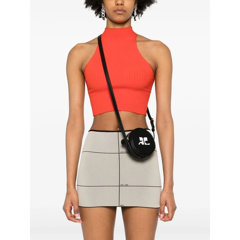 COURREGES RE-EDITION Bags Black Lining: Cotton Outer: Leather - Women