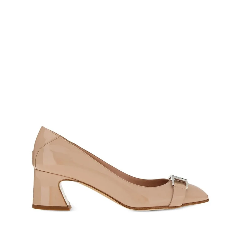 Ferragamo Womens Blush Pink Pumps Heels