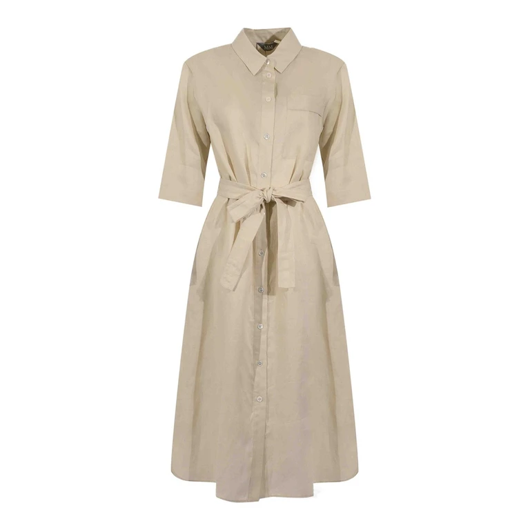 MM6 Maison Margiela Robe Au Genou - Blanc