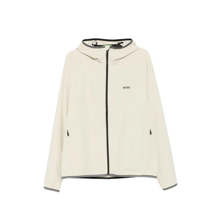 Boss Logo-motif Hooded Jacket