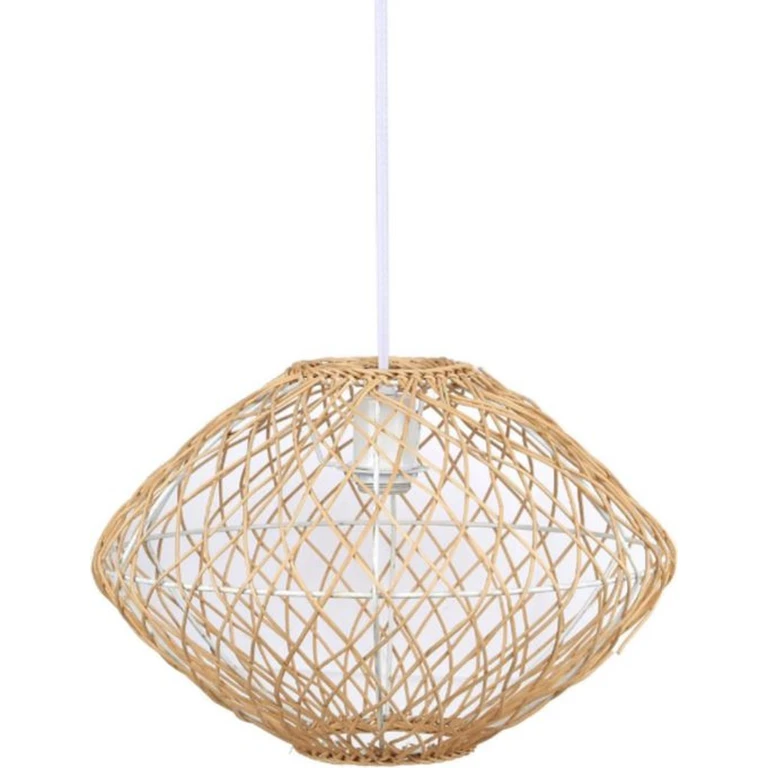 Nest Natural Rattan Shade Pendant Light
