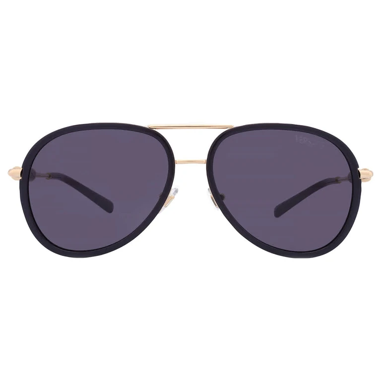 Versace Dark Grey Pilot Unisex Sunglasses VE2260 100287 60