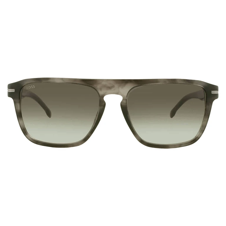 Hugo Boss Green Shaded Sport Mens Sunglasses BOSS 1599/S 02W8/9K 56