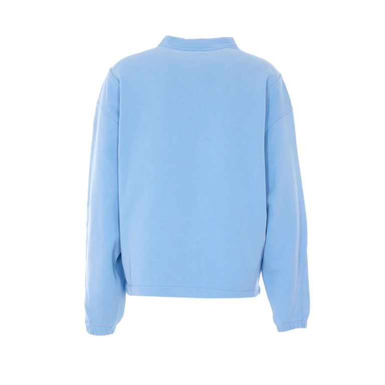 Dolce & Gabbana Azzurro Cotton Sweatshirt