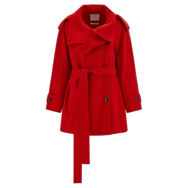 Multicolor Virgin Wool Coat Clothing - Women