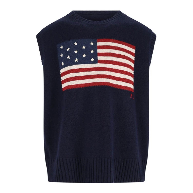 Polo Ralph Lauren Vest With Flag