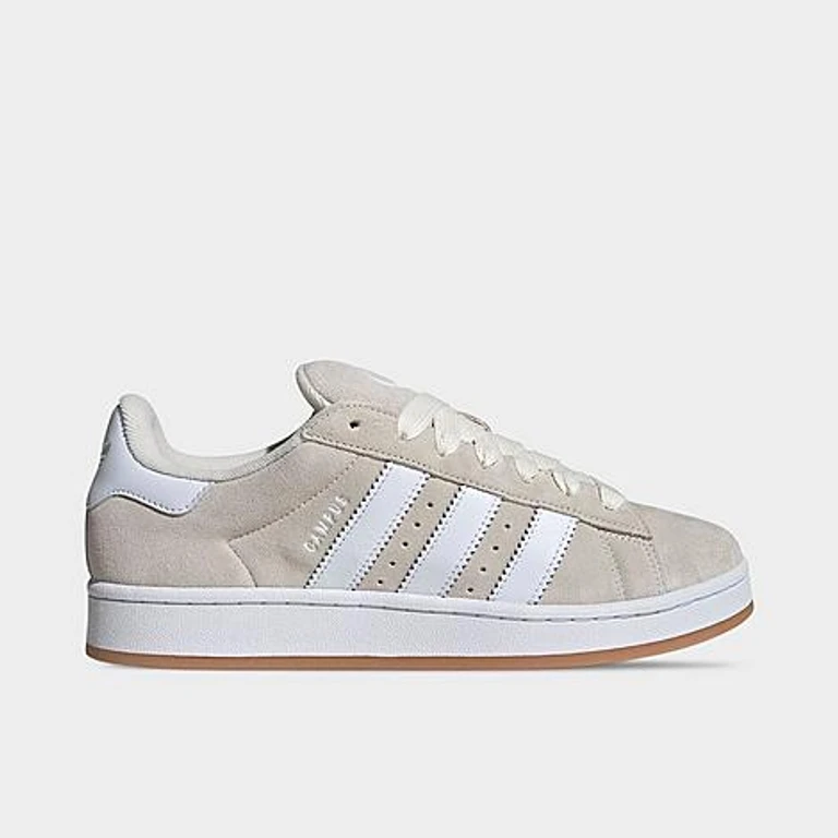 adidas Men's Originals Campus 00s Casual Shoes in Crystal White/Black/Off White Size: 4.0